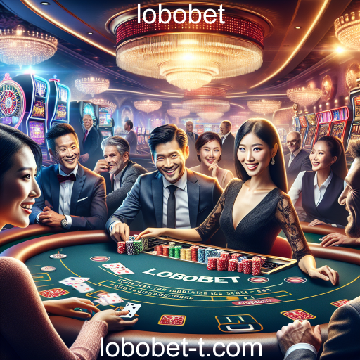 Experiência Imersiva: Casino Ao Vivo na Lobobet